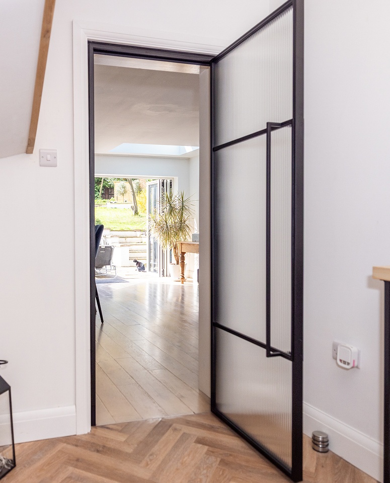 Crittall-style steel doors