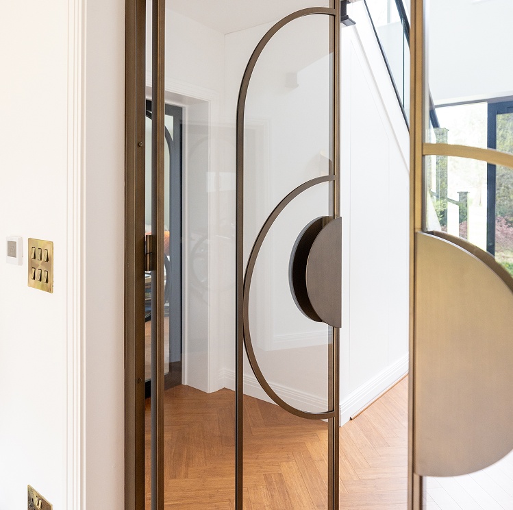 Crittall-style steel doors