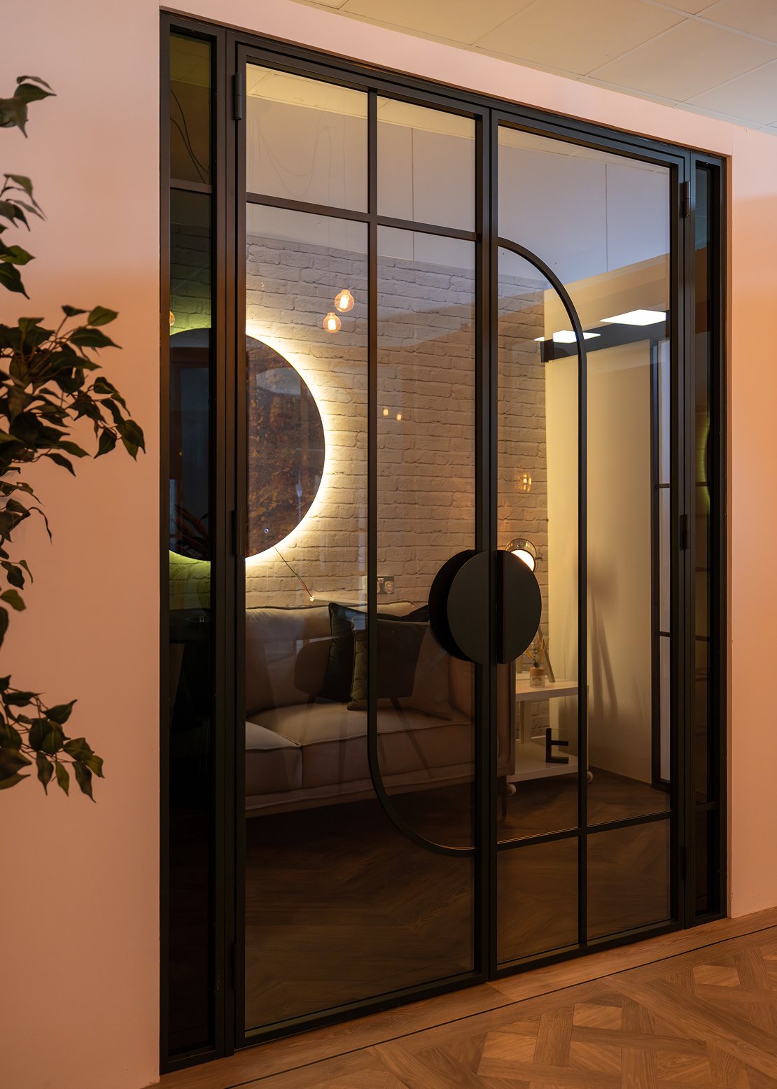 Crittall-style steel doors
