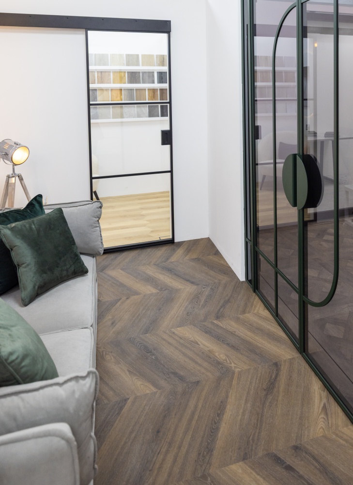Sliding steel doors